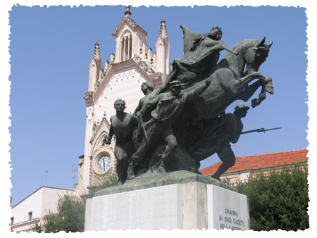 Gravina in Puglia Monumento ai caduti della guerra 1915-1918