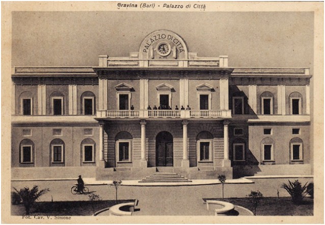 Gravina in Puglia Municipio anni '40