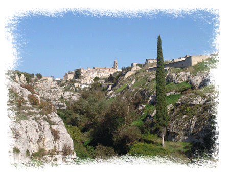 Panorama dalla Gravina