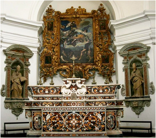Gravina in Puglia Chiesa ducale  Santa Maria del Suffragio (o Purgatorio)