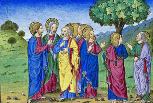 Obolo della vedova povera, S. Apollinare Nuovo, Ravenna