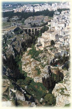 Gravina in Puglia Vista dall'alto