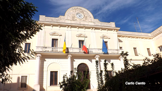 Gravina in Puglia - Lorologio Frassoni di Palazzo di Citt